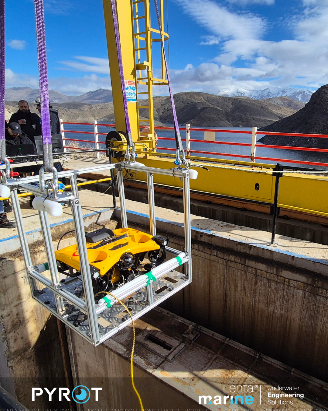 Manyas Hidroelektrik Santrali’nde ROV ile Sualtı Kapak Kurtarma Operasyonu